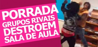 porrada na sala de aula